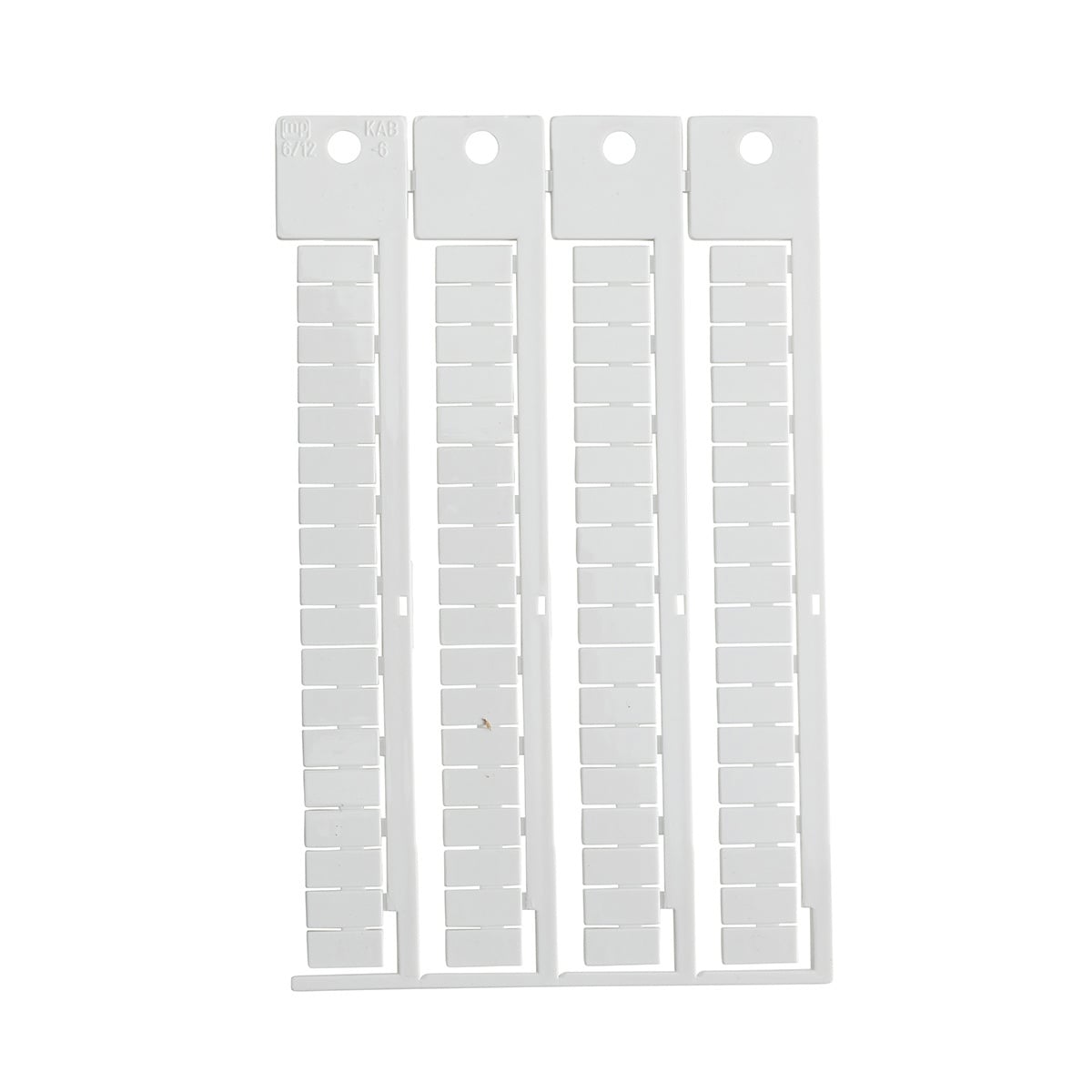 Terminal Block Tag 12.00x 6.00mm 72/Crd