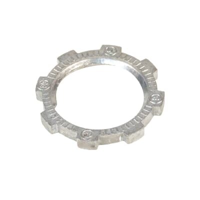 LN-203 Steel City Conduit Locknut, 1 in, For Use With Rigid/IMC Conduits, Die Cast Zinc