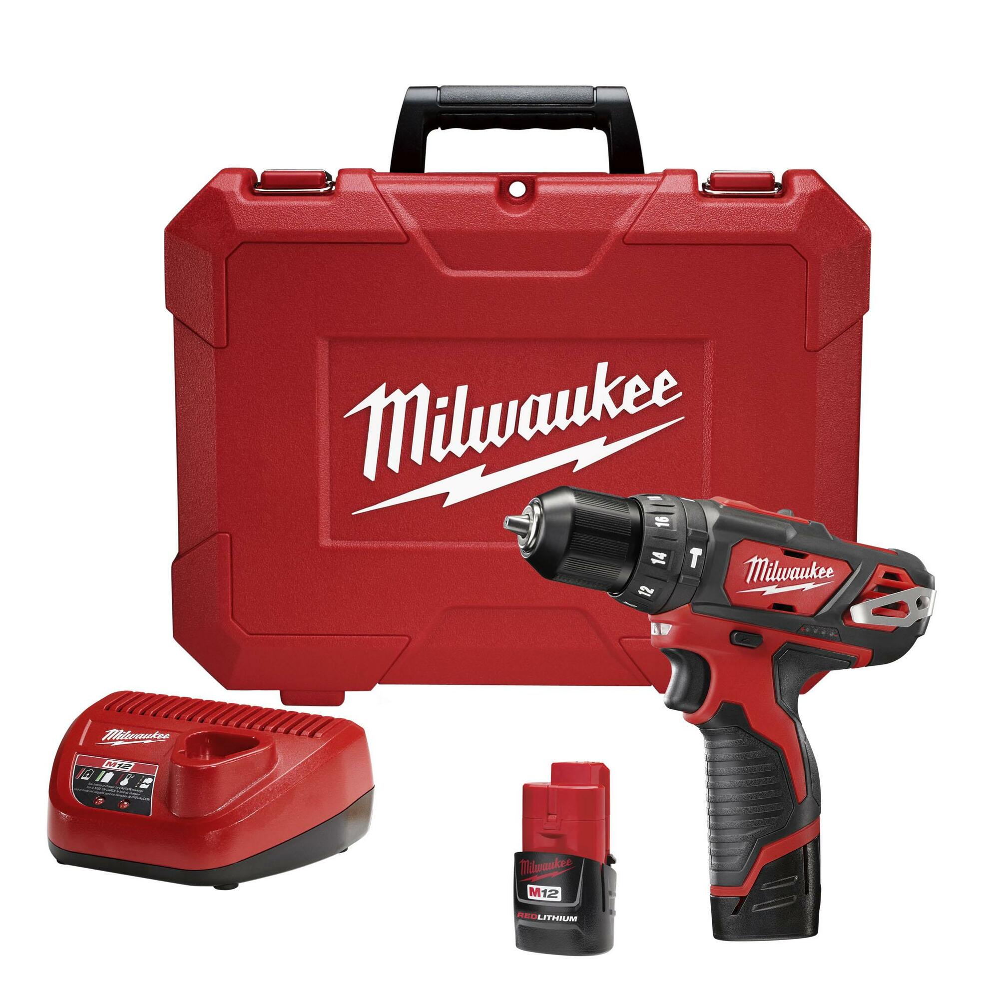 M12 3/8 in. Hammer Drill/Driver Kit