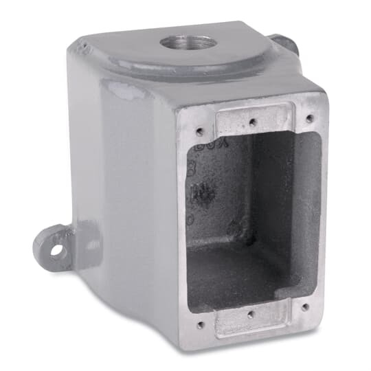 DuraGard Accessory- Single Gang DSFD Cast Aluminum Conduit Box