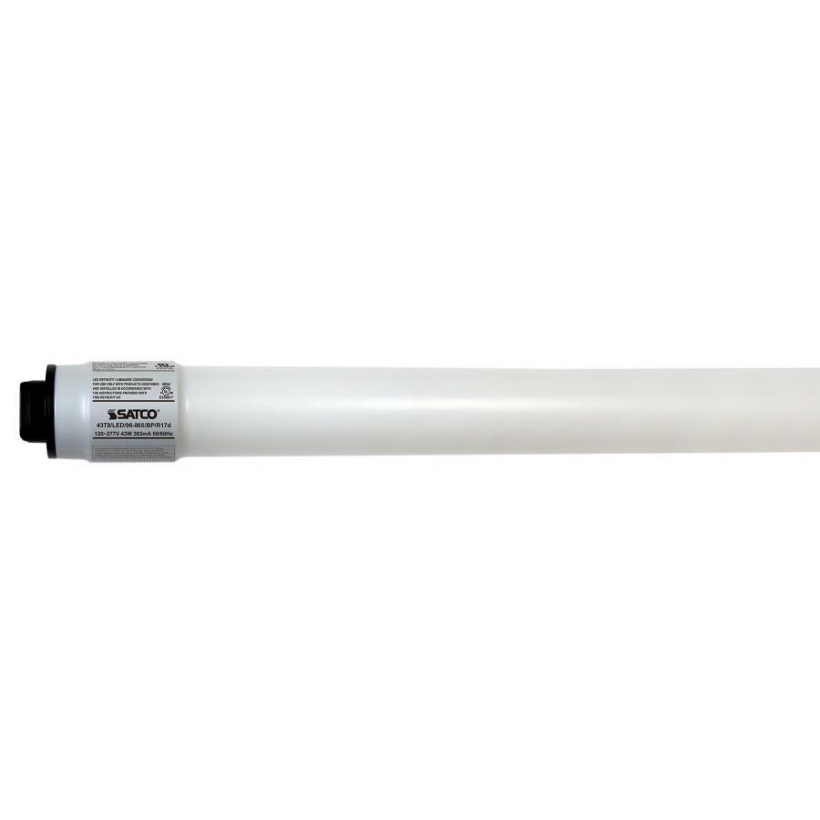 43 Watt T8 LED - 6500K - Recessed Double Contact Base - 50000 Average Rated Hours - 5500 Lumens