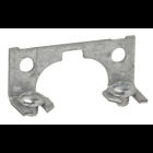 Eaton Crouse-Hinds series TP mounting ear, Steel, Two screws