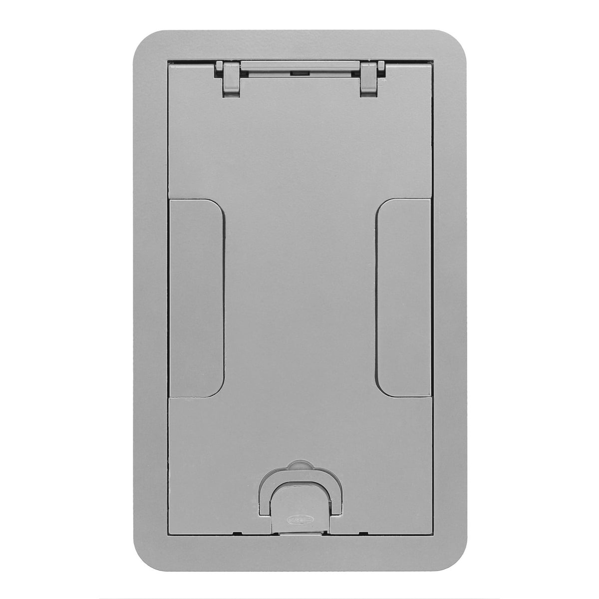 Concrete Floors, Recessed, CFB2G & CFB4G Rectangular Series, Surface Cover Assembly, Aluminum Powder Paint Finish