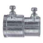 Coupling, Combination Set-Screw, Conduit Size 1 Inch EMT to 1 Inch Rigid, Length 2.15 Inch, Opening 1.58 Inch, Die Cast Zinc