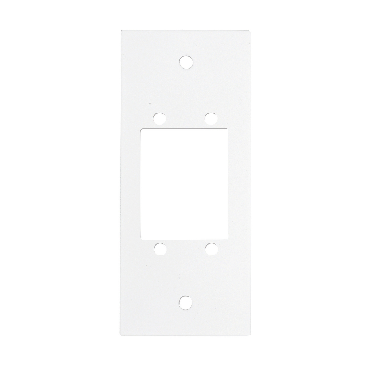 Fire Rated Poke Throughs, Recessed 8" Series, Sub Plate, Center, Single Gang, (2) Extron MAAP Opening