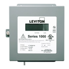 Series 1000 Single Element Meter, 120 V, 1P2W, Indoor, Line-To-Neutral, 200:0.1, Gray