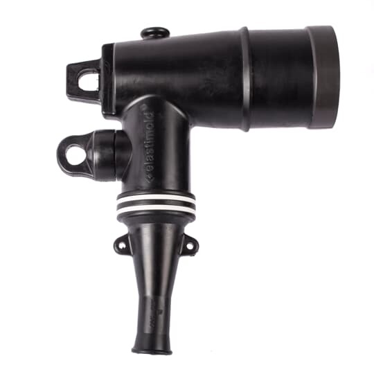15kV 200 Amp, Loadbreak Elbow Connector with Test Point, .635 inch - .905 inch Cable Insulation Diameter, 1/0 Stranded Wire Size,  Bi-Metal Compression Lug