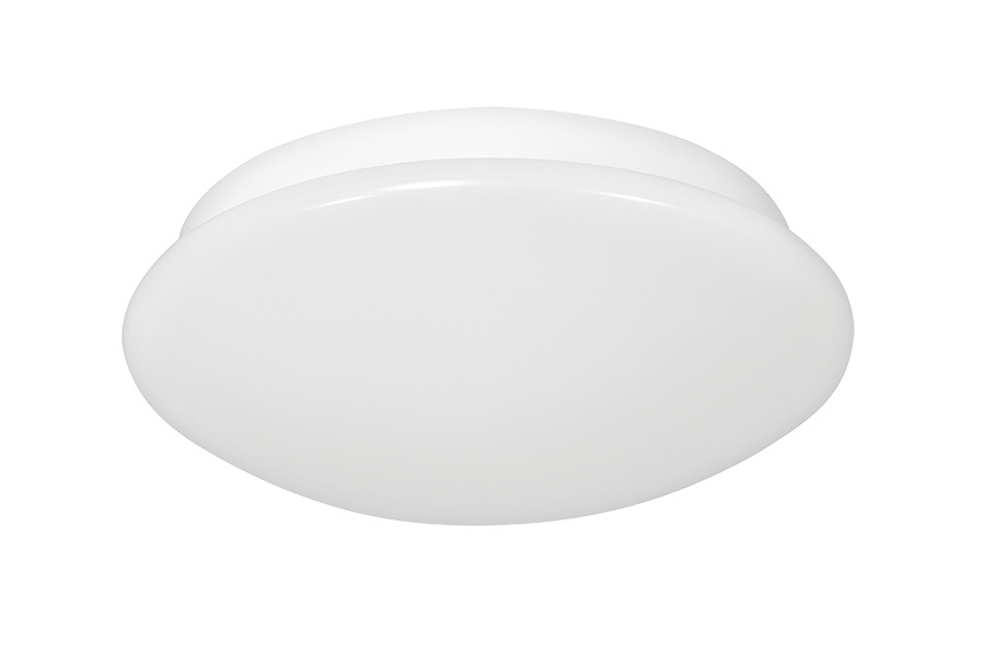 Skeet Xl 12In 12W, LED 3, 5000k, 120V Triac, Dimmable with round Basic Lens, White