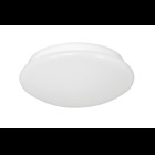 Skeet Xl 12In 12W, LED 3, 5000k, 120V Triac, Dimmable with round Basic Lens, White