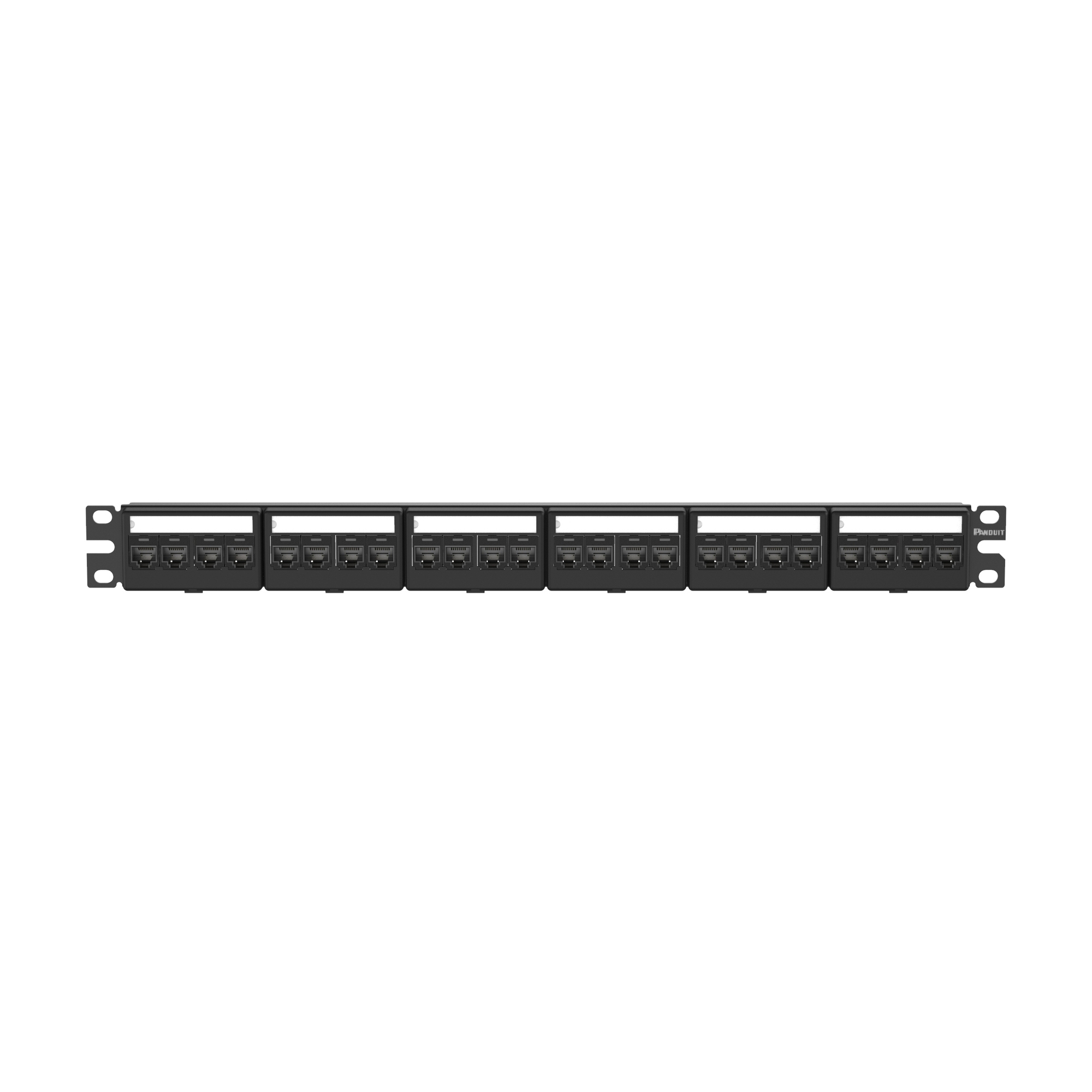 Patch Panel Kit, 24 Port, Cat 6 TX Modul