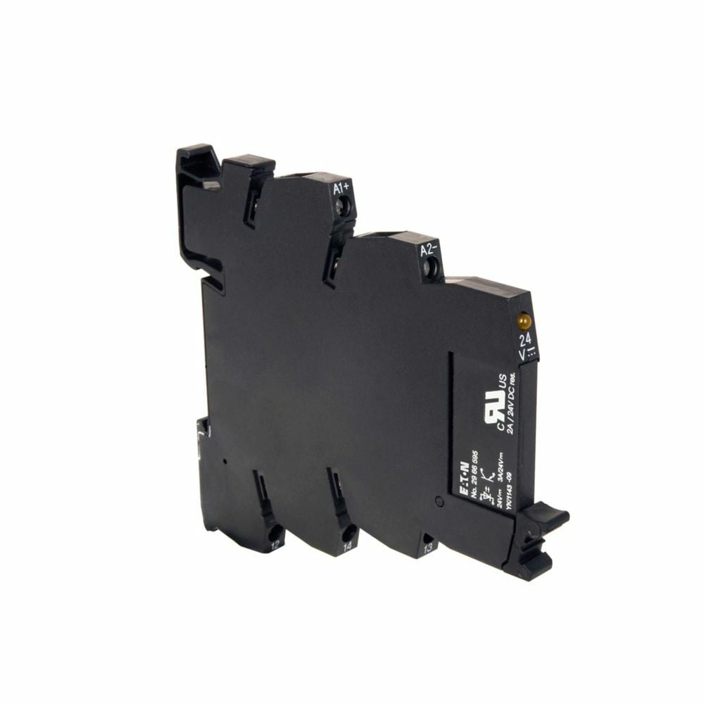 Eaton 1PDT Screw Connection, Standard Terminal Block Relays, 120V, 110 Vdc, 6A, Gold-plated contacts