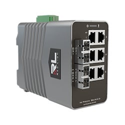NT-5008-GX2-SC00 Gigabit Managed Industrial Ethernet Switch, 2SC 550M