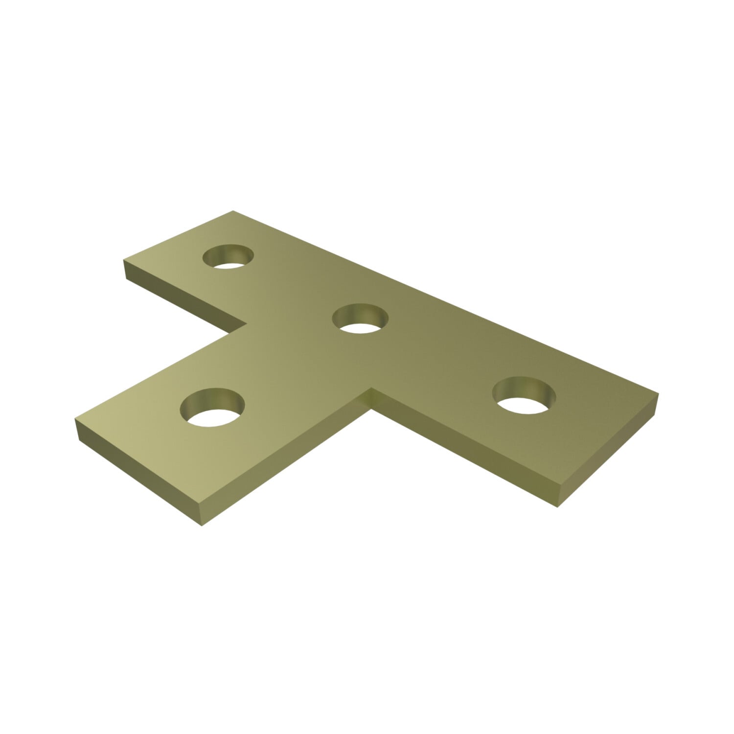 UNISTRUT FITTING, 5-3/8"x 1/4"x 3-1/2", ZD