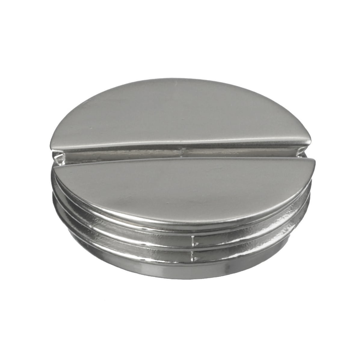 SystemOne, Replacement Parts, 3/4" Furniture Feed Plugs, Nickel