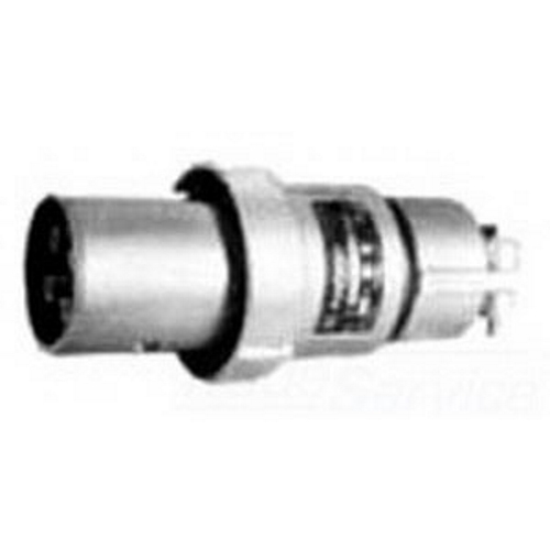 Powertite; Shell and Extra Pole Only Grounding Style 2 Clamp Ring Plug; 150 Amp, 600 Volt AC at 50 - 400 Hz/250 Volt DC, 4-Pole, 3-Wire, 3 Phase, Pressure Wire Terminal