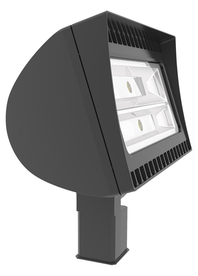 Flood 9844 Lumens Fxled 78W 3000K 3000K Warm Led Slipfitter Bronze