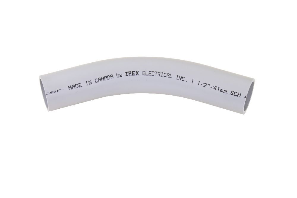 1 1/4"x45D PVC STD ELBOW SPxSP SCH40 SCEPTER/KRALOY