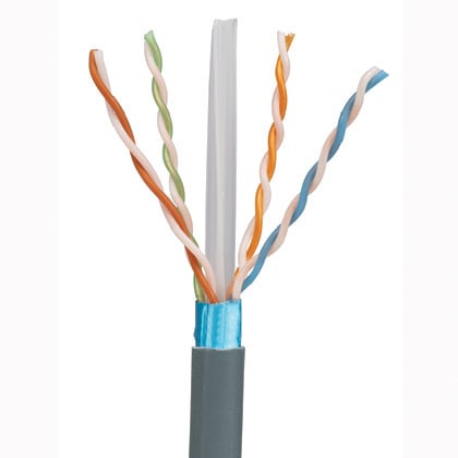 Copper Cable, Cat 6A, 4-Pair, 23 AWG, F/
