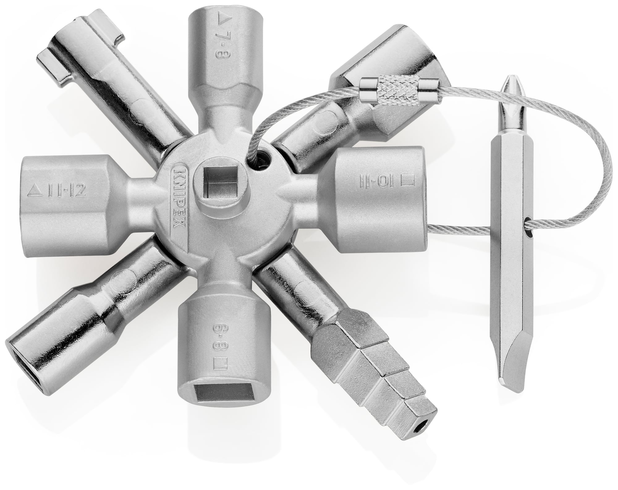 TwinKey Universal Control Cabinet Key, 3 3/4 in.