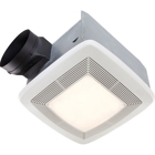 Broan QTXE Series 150 CFM Ventilation Fan Light, 36W Fluorescent Light, 4W nightlight, 1.4 Sones; ENERGY STAR Certified
