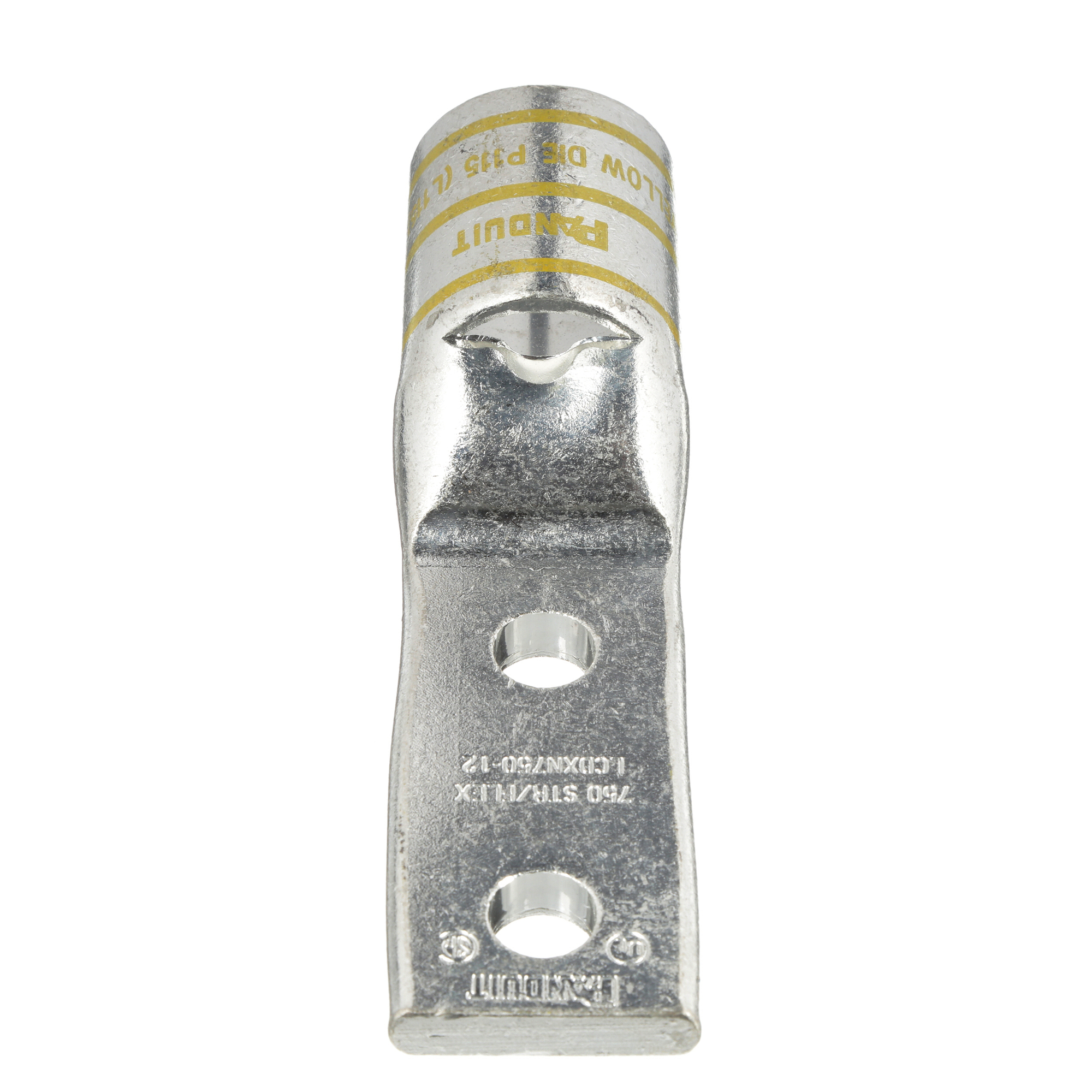Copper Compression Lug, 2 Hole, 777.7 kc