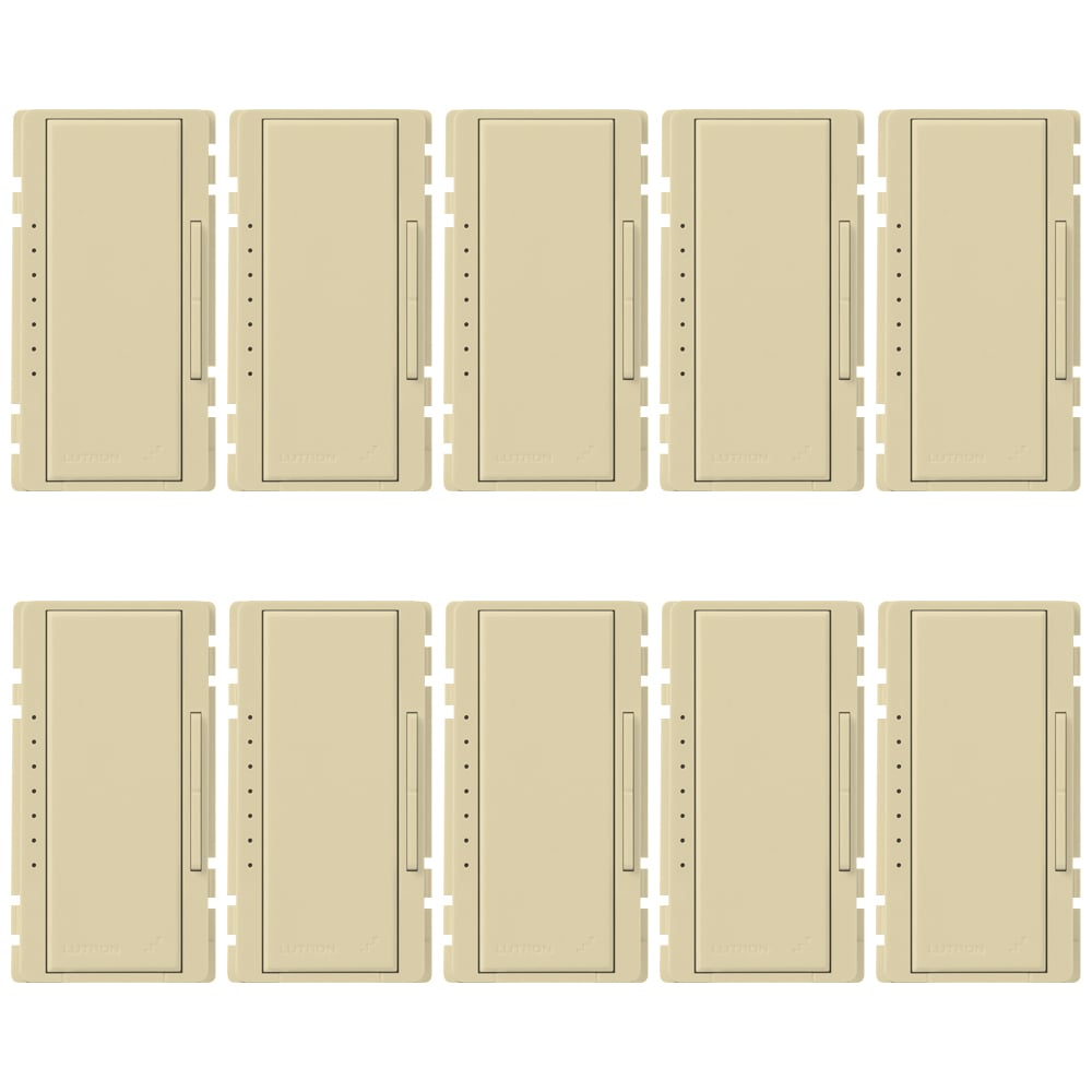Replacement Button Kit for RadioRA 2 or HomeWorks dimmers, 1-pack in ivory