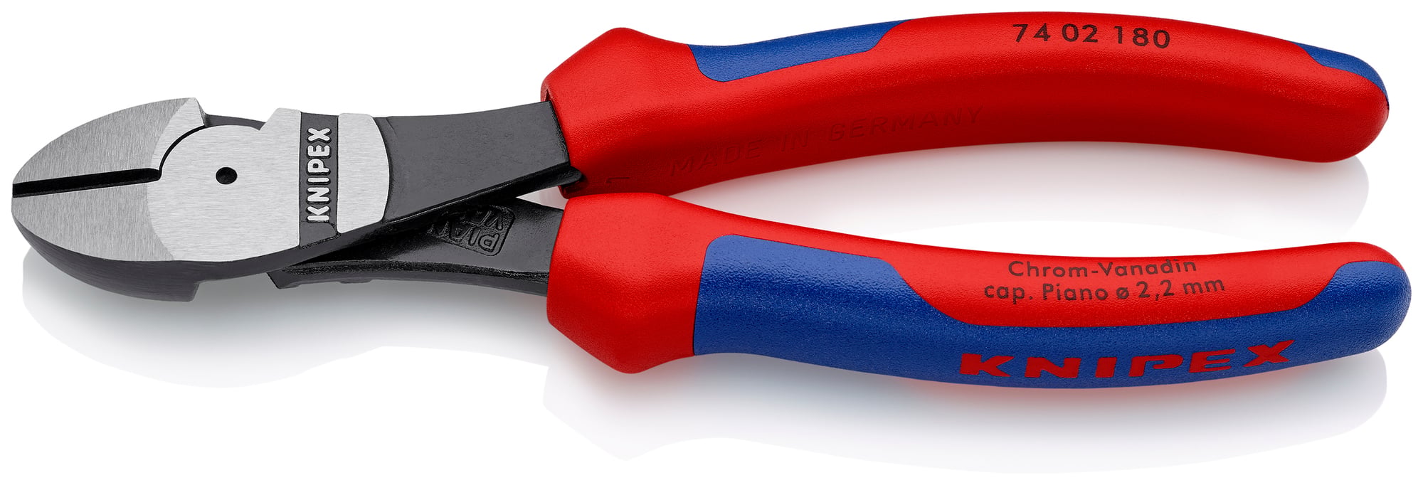 High Leverage Diagonal Cutters, 7 1/4 in., Multi-Component
