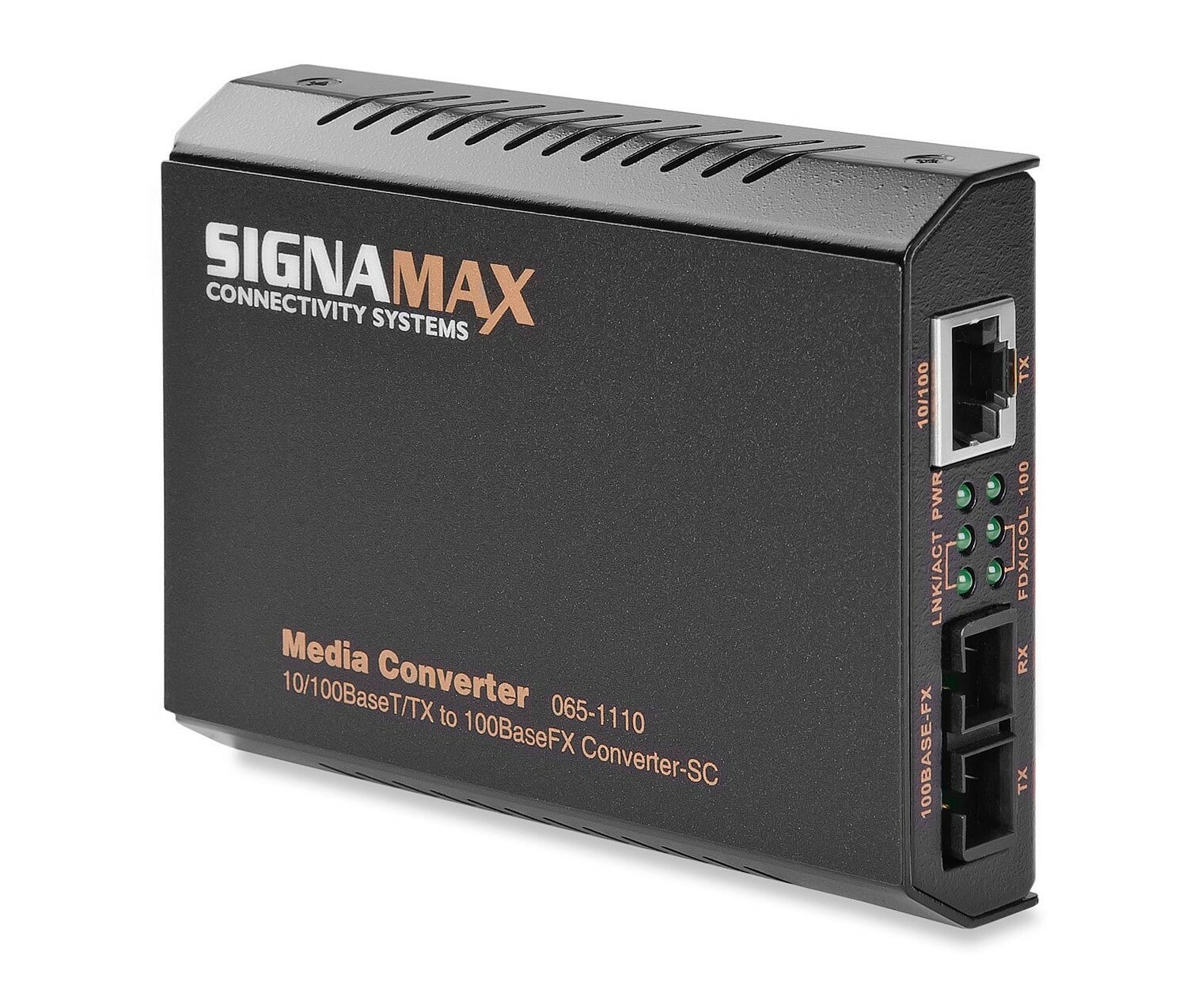 10/100TX to 100FX Media Converter SC/MM, 2 km