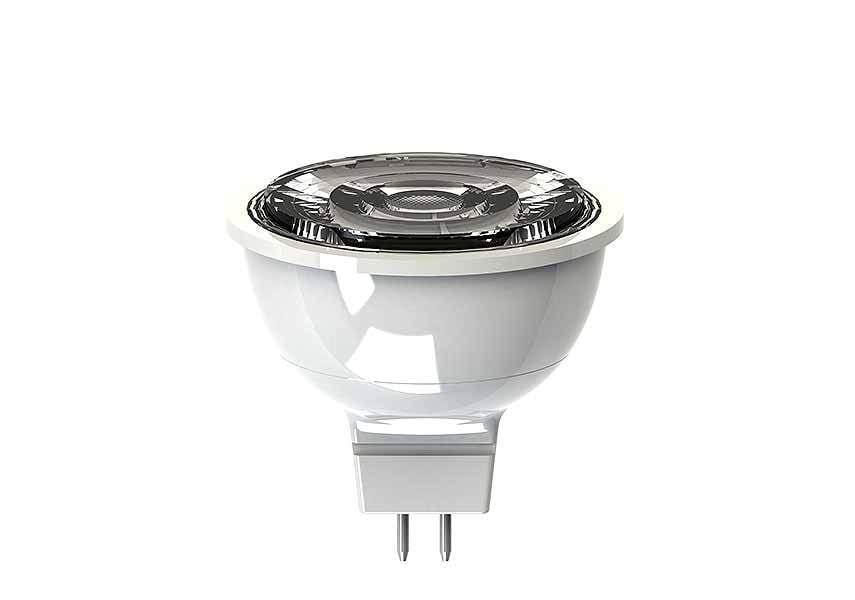 GE LED Lamps, 7 WTT, 550 LM, 4000 K, 82 CRI, Dimmable, MR16, LED_Bs_GU5.3 Base, 1.79 IN Length, 25000 HR Average Life