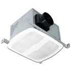 100 CFM ENERGY STAR Certified Single Speed Humidity Sensing Exhaust Fan - 4 Inch Plastic Duct Adapters