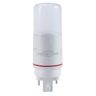 8W 2-Pin Compact LED Lamp, Omni-Directional Type, 120-277V Input, G24d Base, 4000K