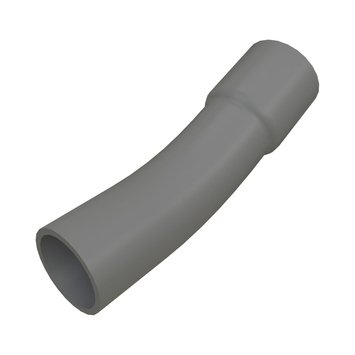 6 in x 22.5 deg x 36 in Bend Radius PVC Direct Burial DB120 Elbow, Belled End