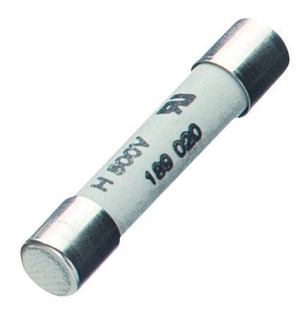 IDEAL, Fuse, Amperage Rating: 0.5 AMP, Voltage Rating: 500 VAC, Size: 6.350 X 32 MM