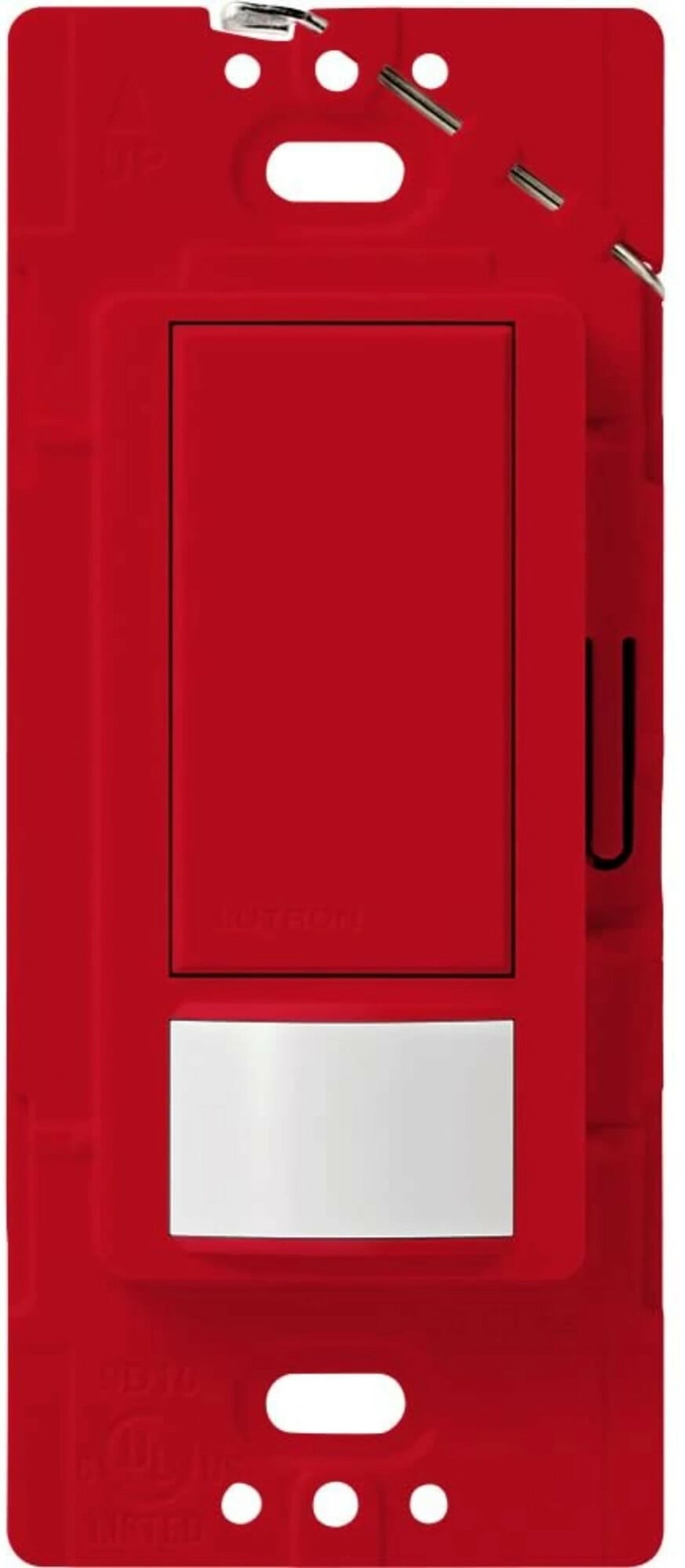 Lutron Maestro Motion Sensor Switch, No Neutral Required, 150W LED, Single Pole, Hot