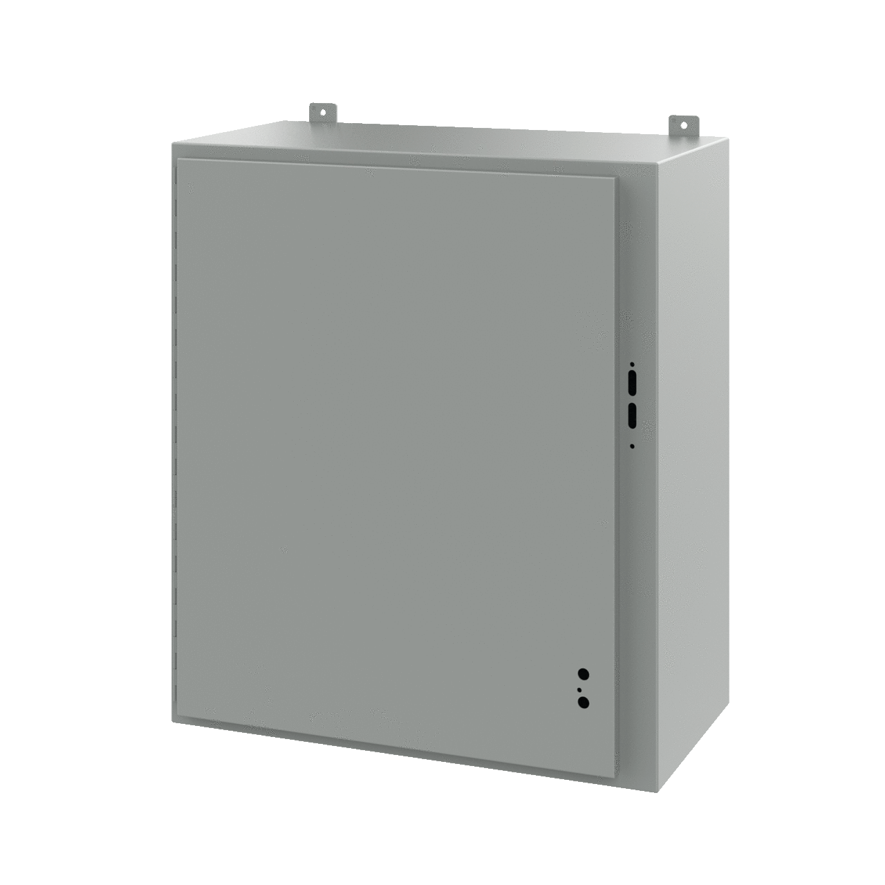 Disconnect Enclosure without Handle Type 12, 36.00x31.38x16.00, Gray, Steel