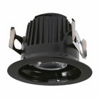 4" LED module, 900 lumens, 40 degree flood, 90 CRI (min) color shifts from 3000 to 1850K mimicking black body dimming, 120-277V