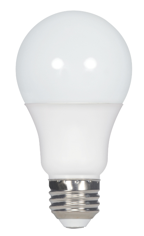Type A, Designation: 9.5W A19 LED - 220' Beam Spread - European Base - 3000K - 230V Non-Dimmable