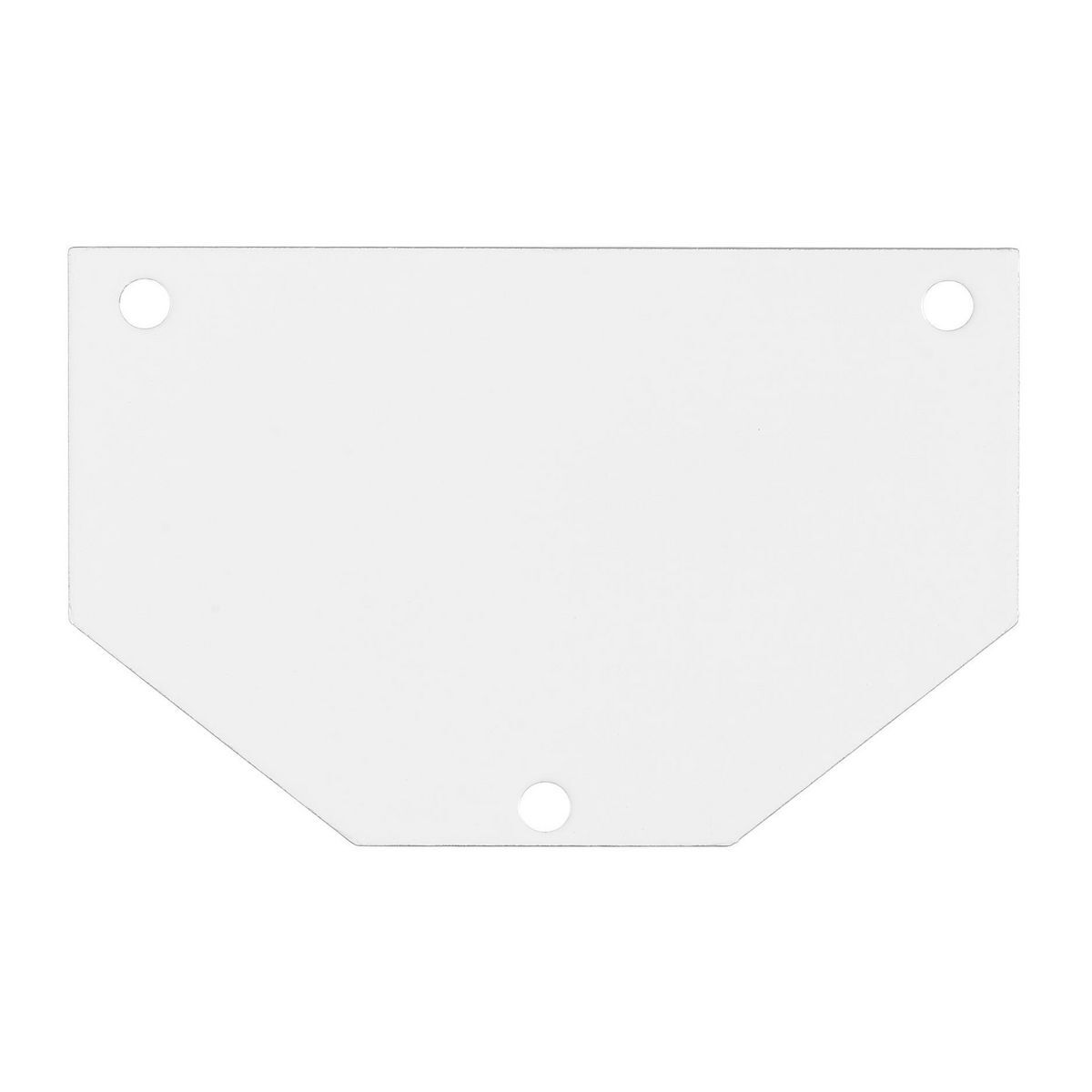Fire Rated Poke Throughs, Recessed 10" Series, Sub Plate, 1/2 Perimeter, Blank Cover