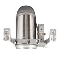 6 in. Housing for New Construction Applications, No Bracket, IC Rated