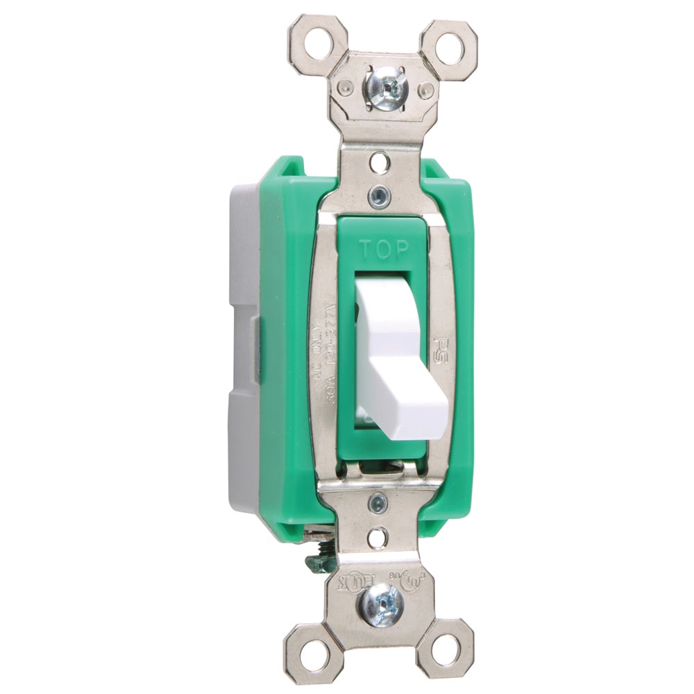 PS30AC1W Industrial Extra Heavy Duty Switch, White