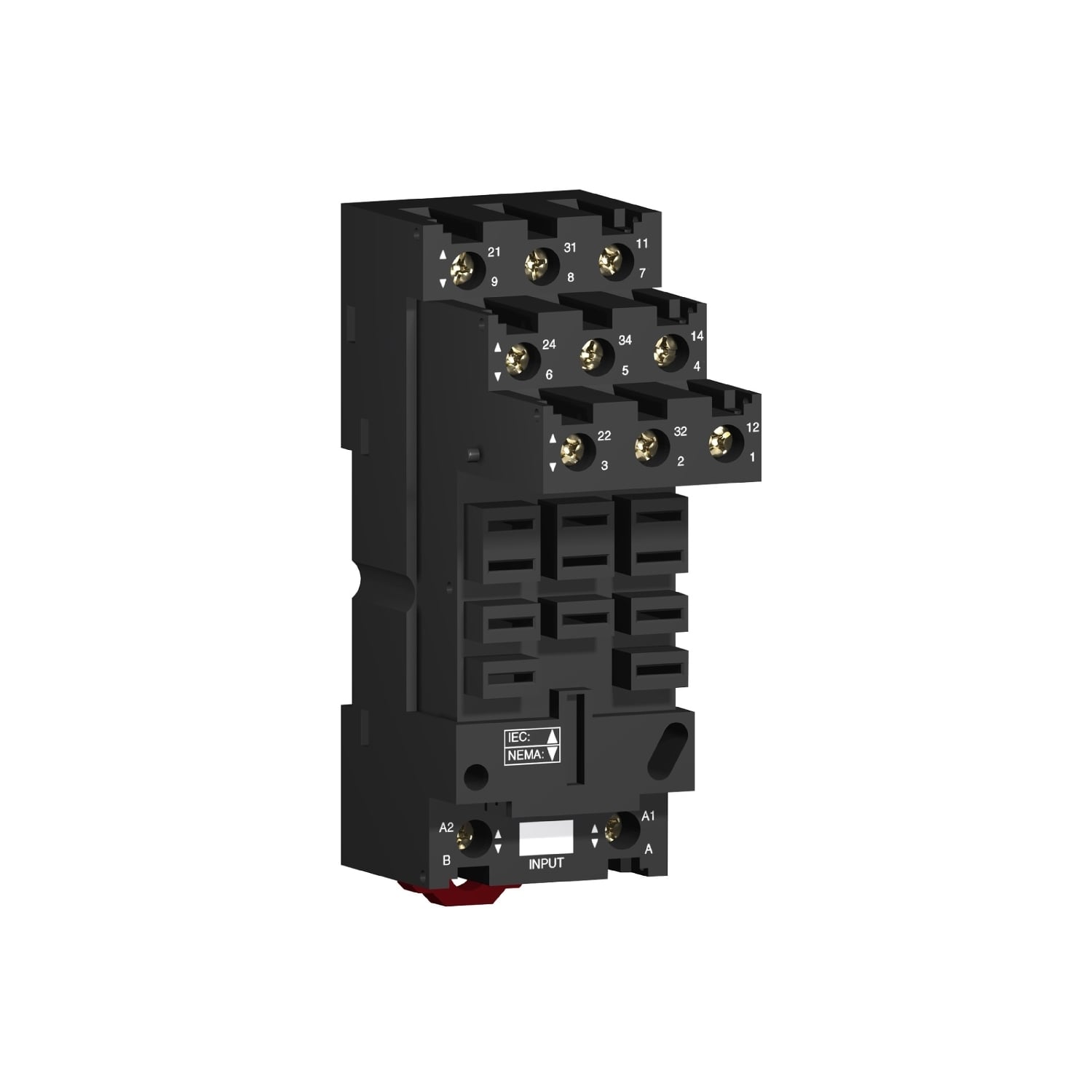 socket, Harmony Electromechanical Relays, for RUMF2 RUMF3 relays, 12A, screw connec to rs, separate contact