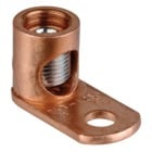 Type L - Copper Single Conductor, One-Hole Mount, Socket, Allen Head Screws, Conductor Range 6 Str-250 kcmil, Length 1-61/64 Inches, Width 15/16 Inch, Height 1-1/16 Inches