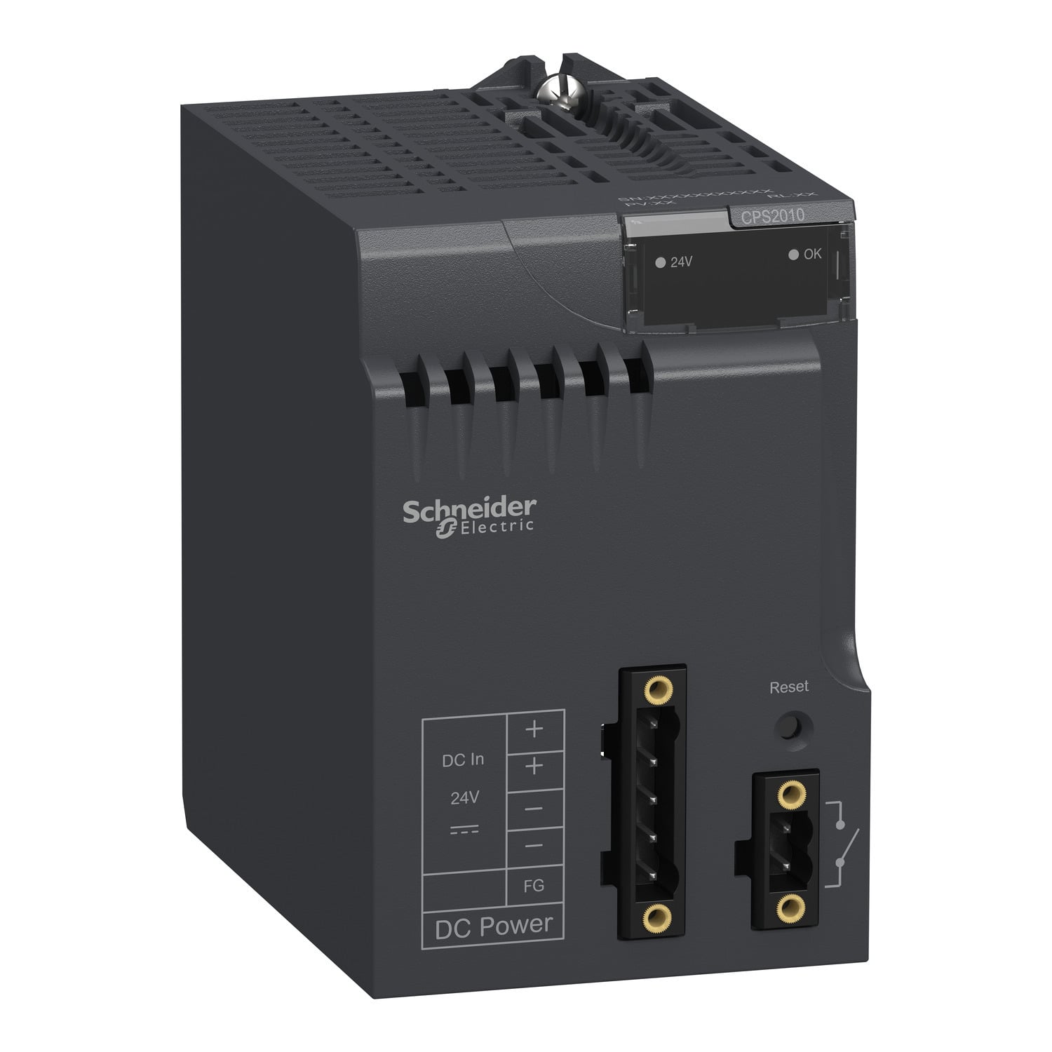 power supply module, Modicon X80, 24V DC, 16.8W