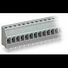PCB terminal block; 2.5 mm; Pin spacing 5 mm; 4-pole; CAGE CLAMP; 2,50 mm; gray