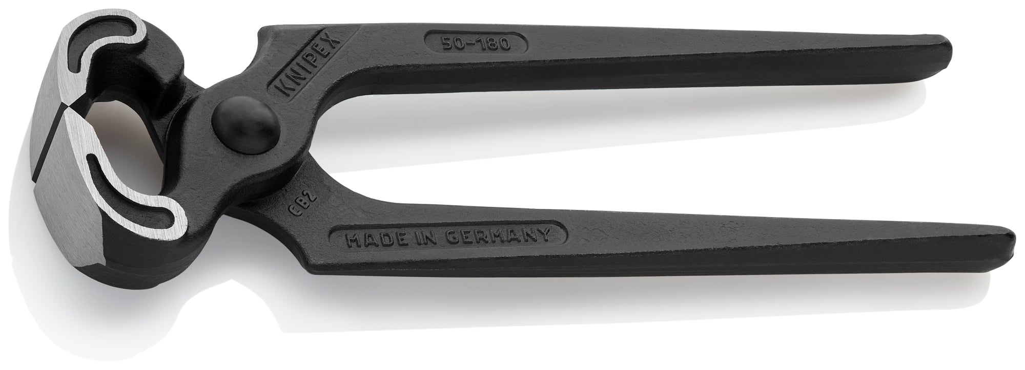 Carpenters' End Cutting Pliers, 7 1/4 in., Bare Handles, Polished
