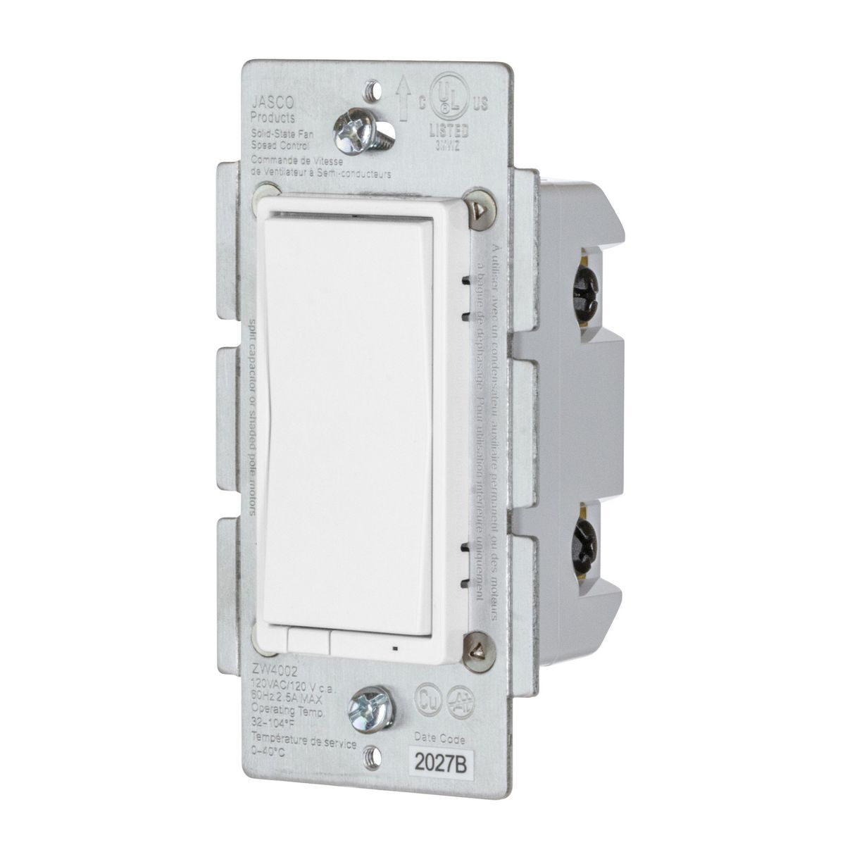 IDEVZ07W Smart Switch, 120 V AC, 2.5 A, 60 Hz, 1/2 hp Power Rating