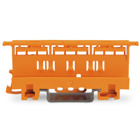 Mounting carrier; 221 series (20 - 10 AWG); for DIN-35 rail/panel mount; orange