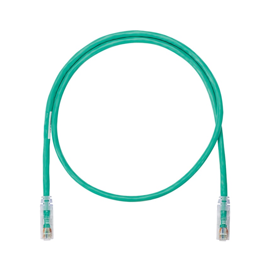 NK Copper Patch Cord, Category 6, Green 