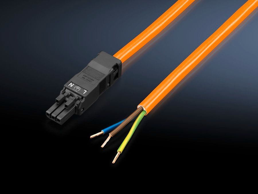 SZ Connection cable, for power supply, 3-pole, 100-240 V, L: 3000 mm