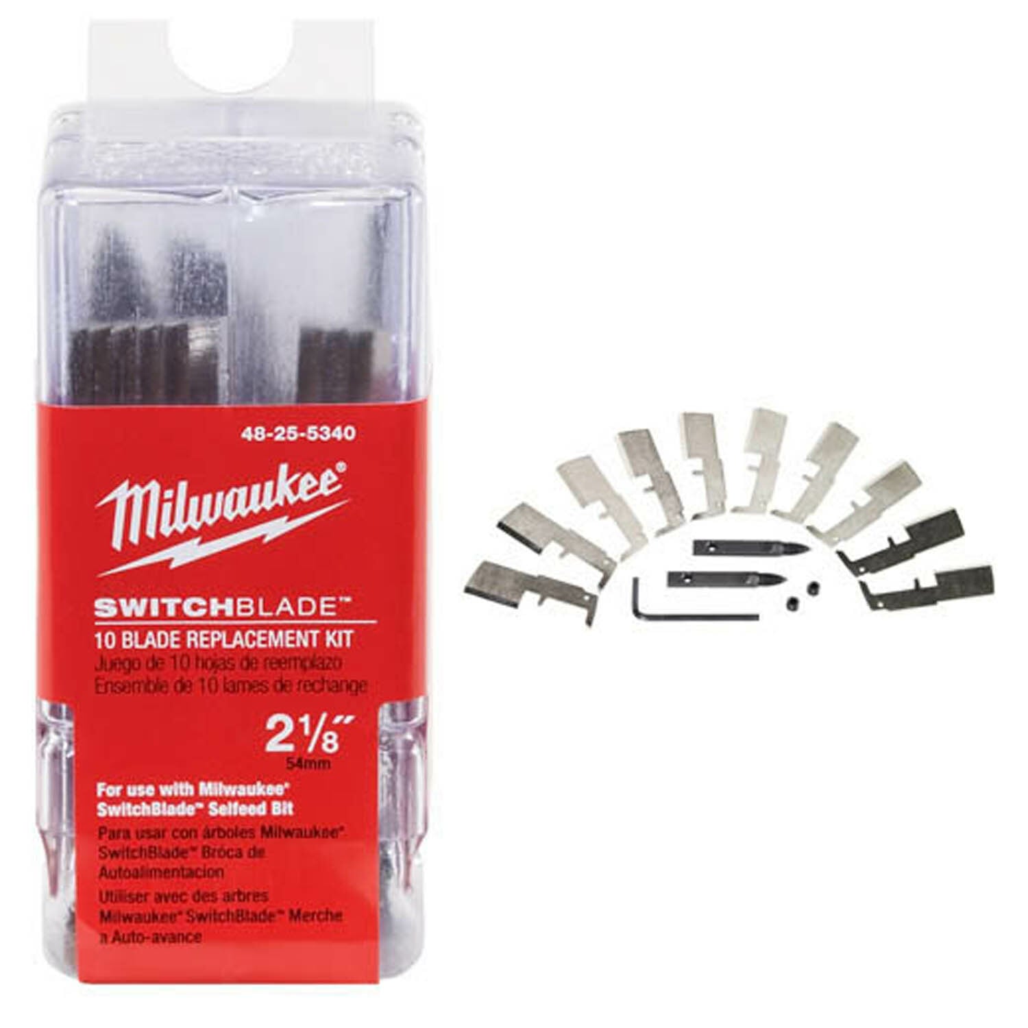 1-1/2 in. SWITCHBLADE 10 Blade Replacement Kit
